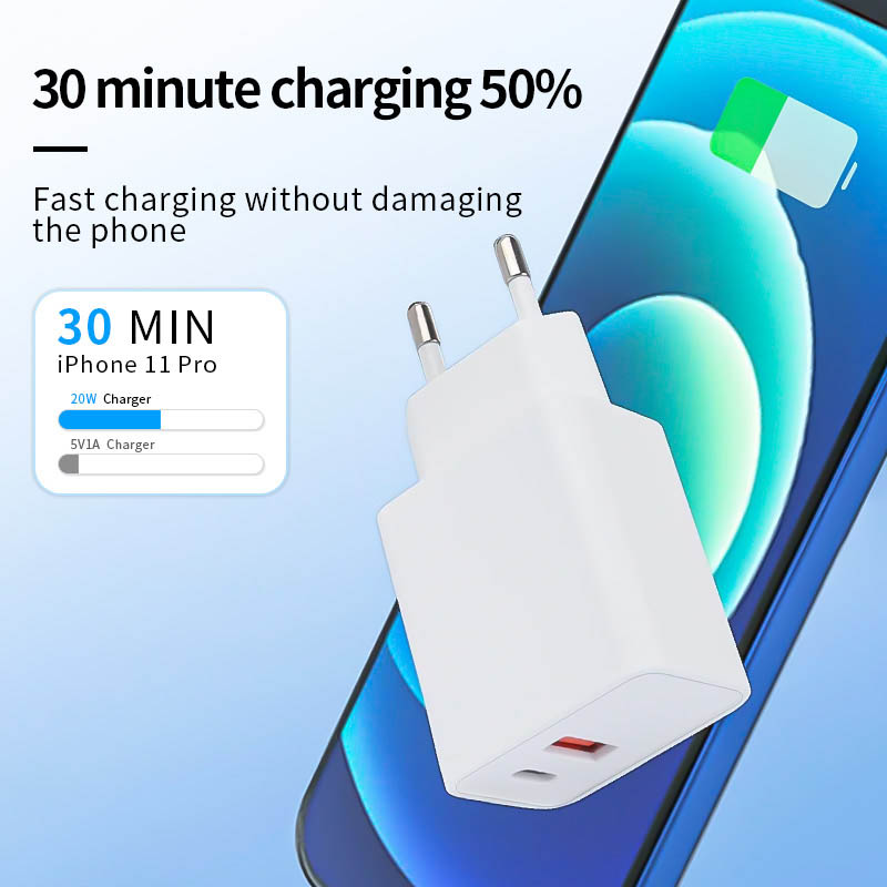 PD20W A+C European Standard Charger