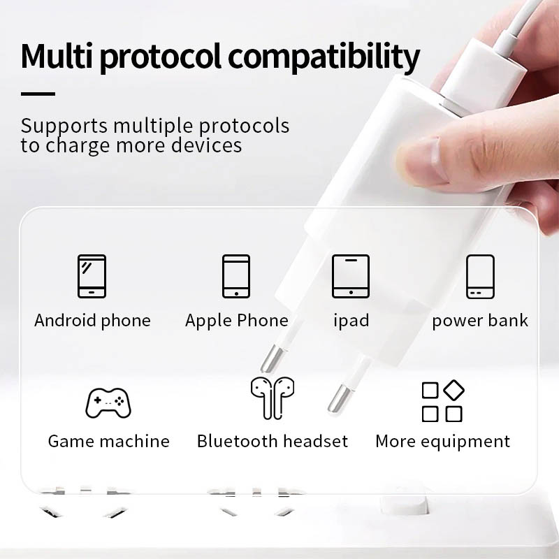 5V2A Single USB European Standard Charger