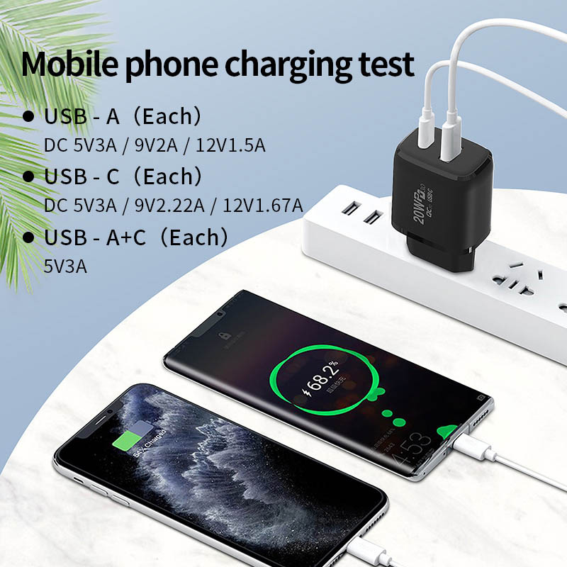 PD20W A+C European Standard Charger