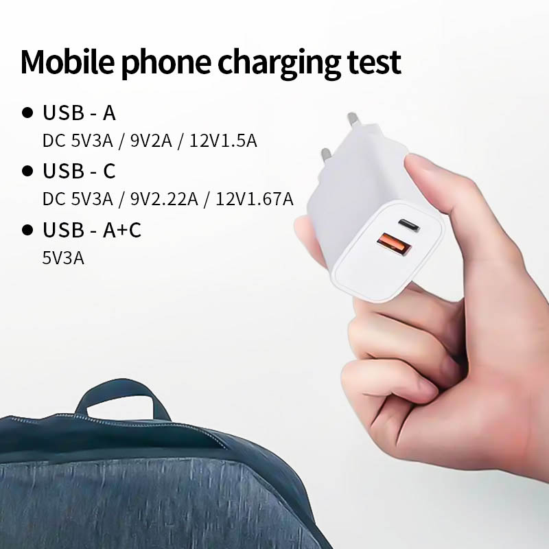 PD20W A+C European Standard Charger