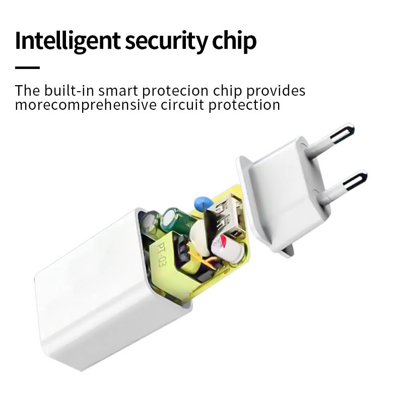 5V2A Single USB European Standard Charger