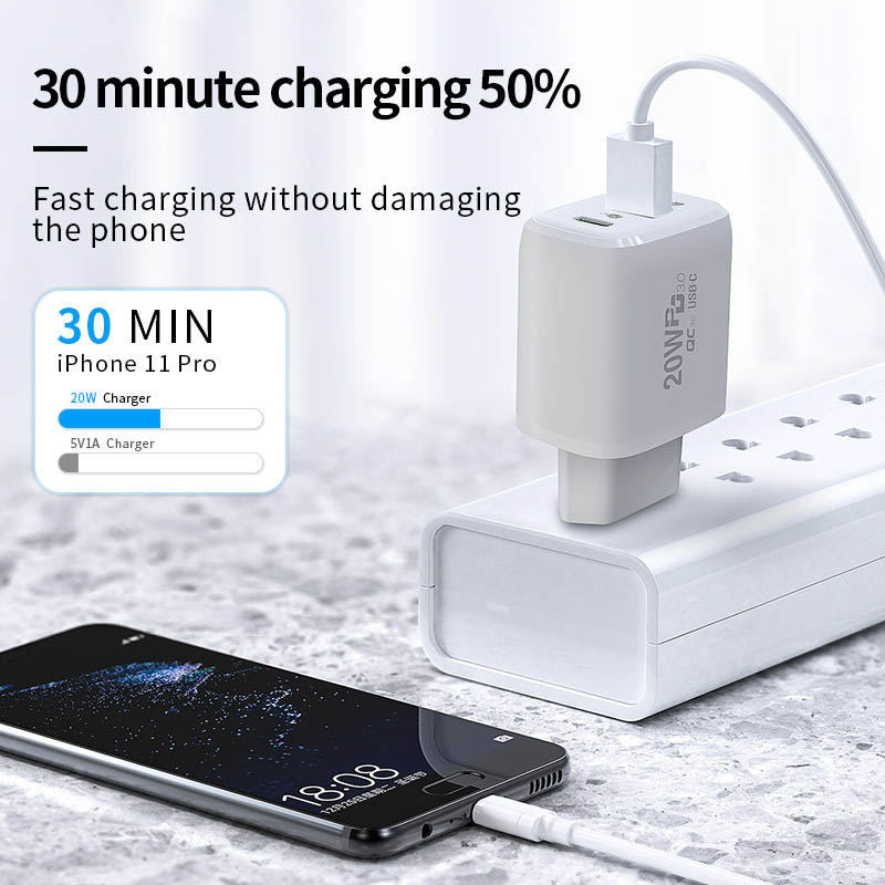 PD20W A+C European Standard Charger