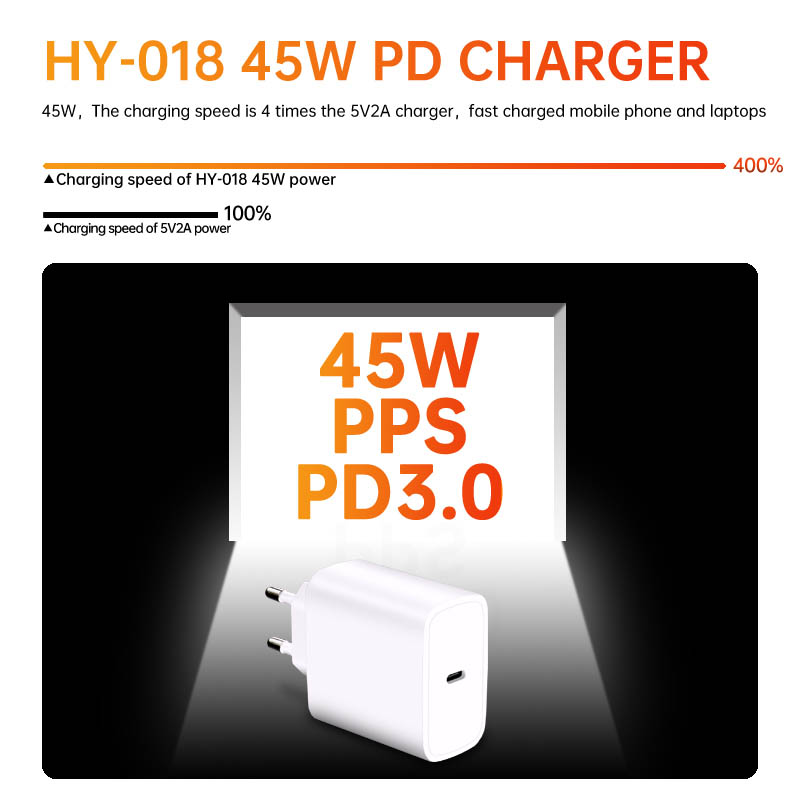 PD45W European Standard Single C Charger